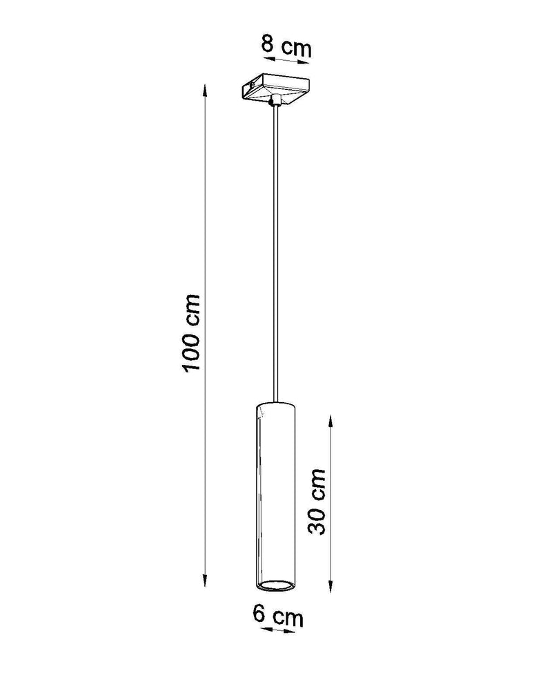 Taklampa LAGOS 1 Svart | SL.0327 | Svetrend