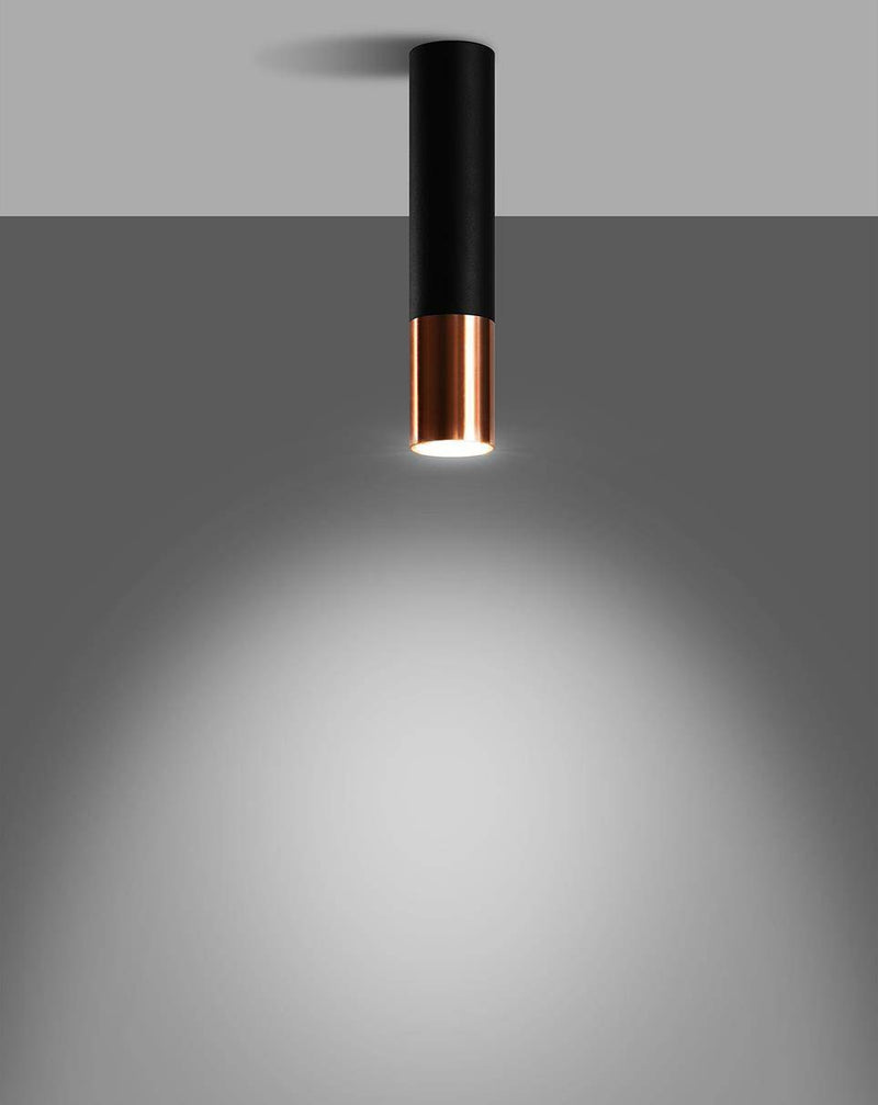 Taklampa LOOPEZ Svart/copper | SL.0945 | Svetrend