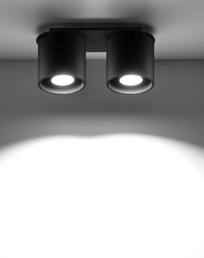 Taklampa ORBIS 2 Svart | SL.0054 | Svetrend