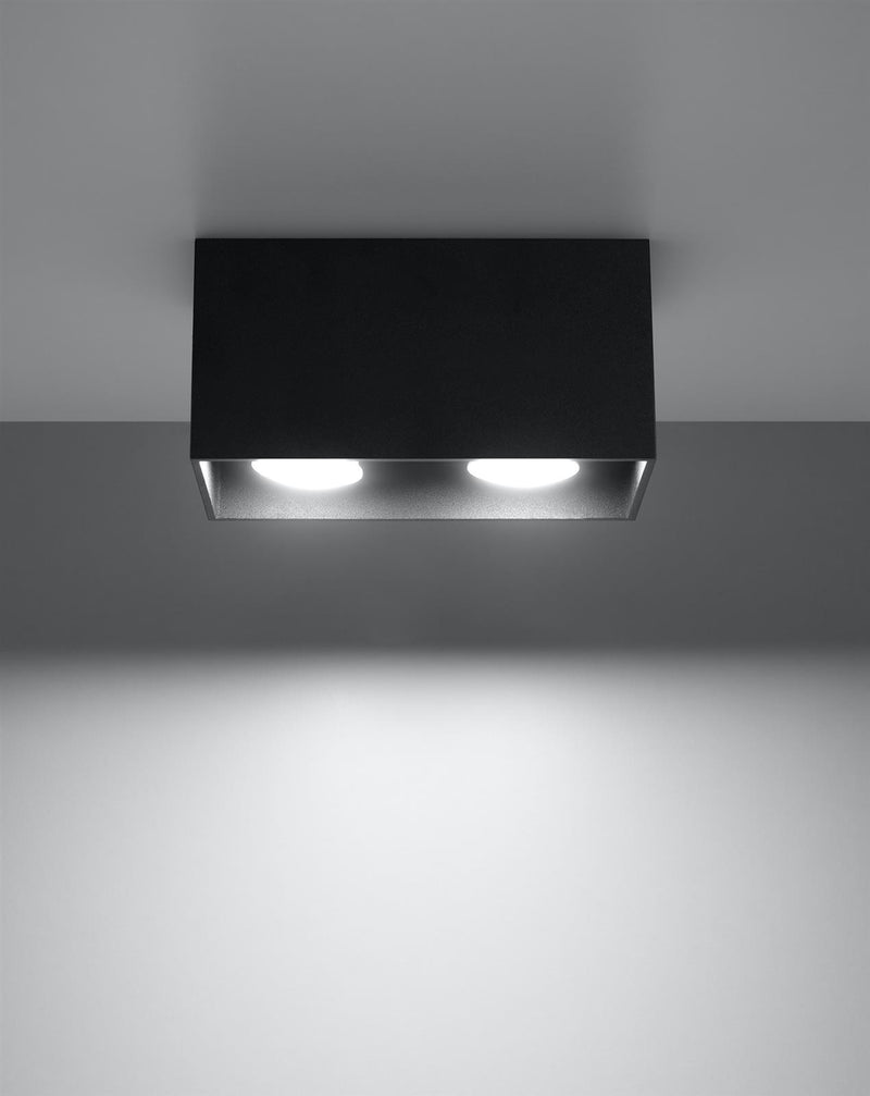 Taklampa QUAD Svart | SL.0381 | Svetrend