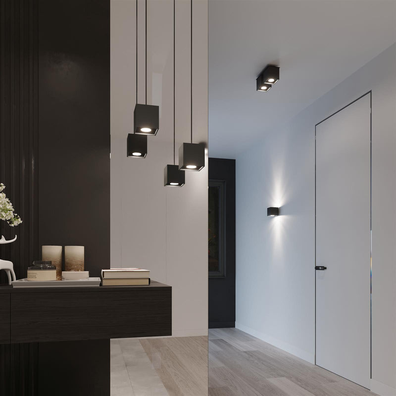 Taklampa QUAD 2 Svart | SL.0063 | Svetrend