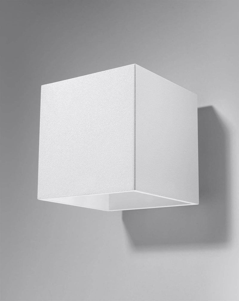 Vägglampa QUAD 1 Vit | SL.0059 | Svetrend