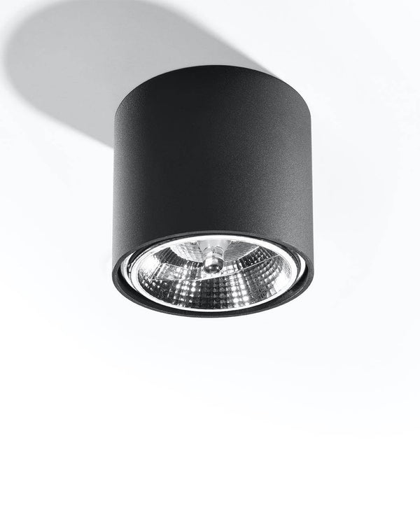 Taklampa TIUBE Svart | SL.0697 | Svetrend