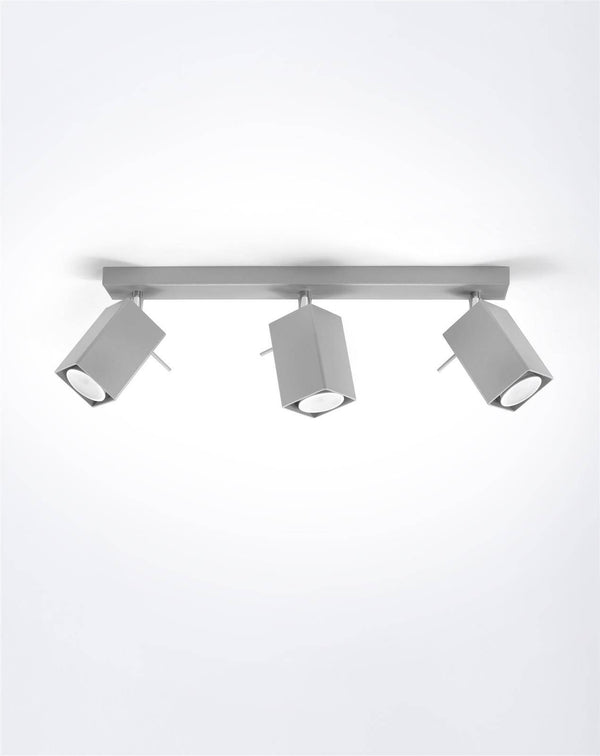 Taklampa MERIDA 3 grey | SL.0457 | Svetrend