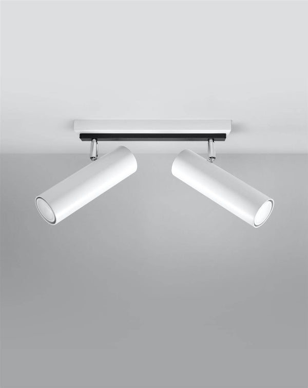 Taklampa DIREZIONE 2 Vit | SL.0496 | Svetrend