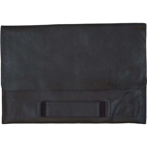 Levi leather sleeve bag 15" - black