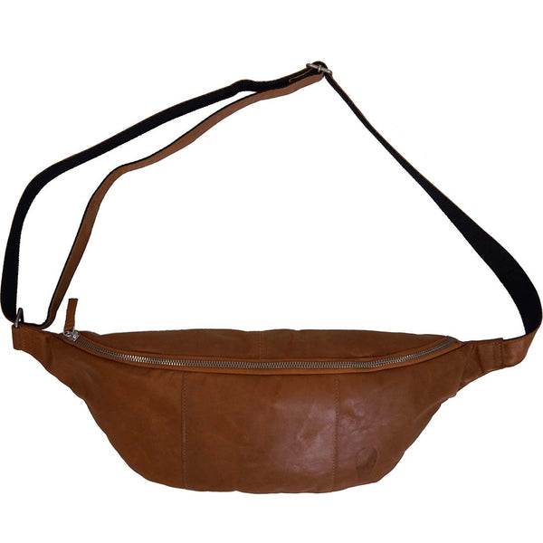 Miko bumbag in brown leather - L