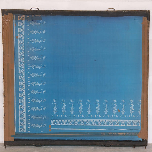 Large Silk Screen in Frame