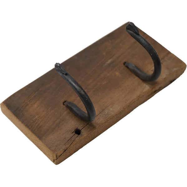 Pjerrot coat hook with two hooks