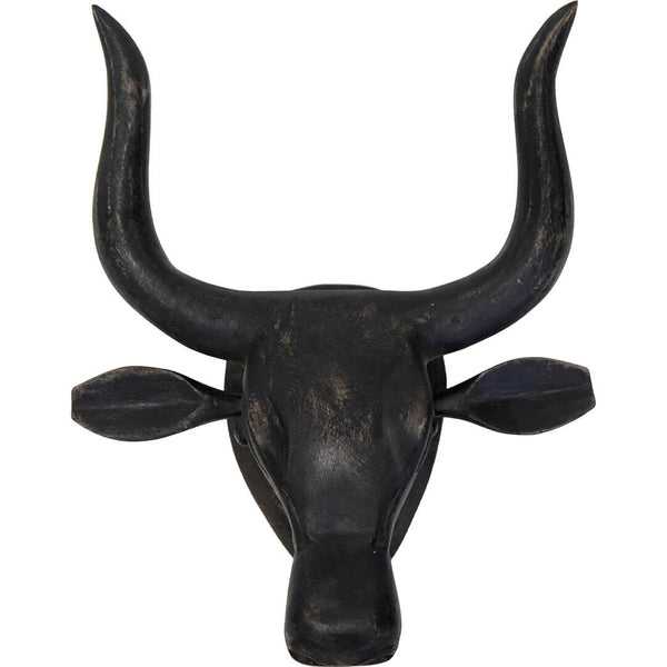 Decorative bull's head