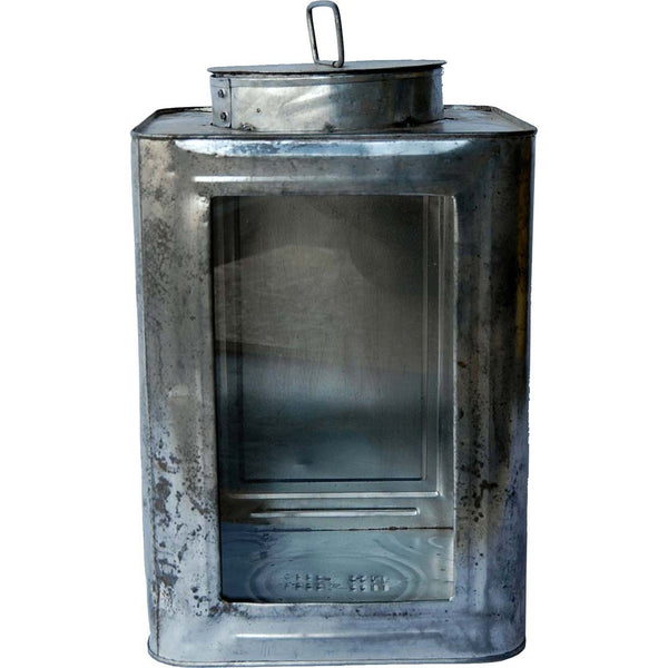 Erwin lantern with patina