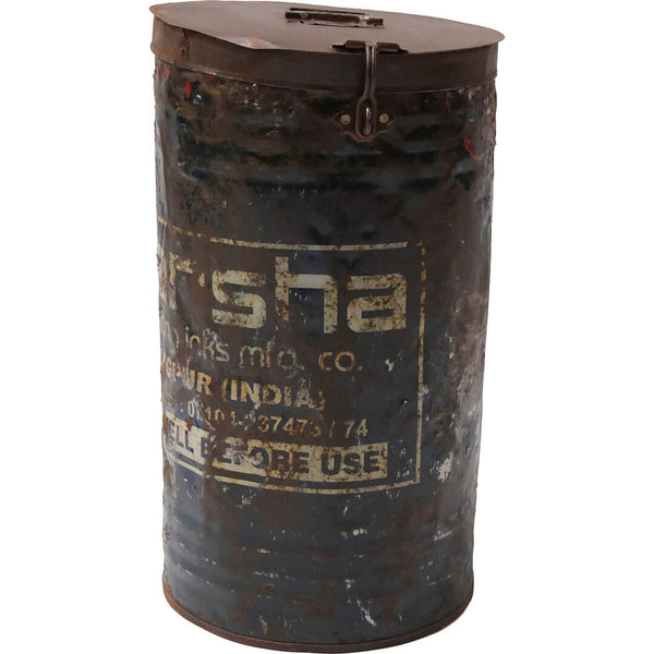 Rustic old barrel - large