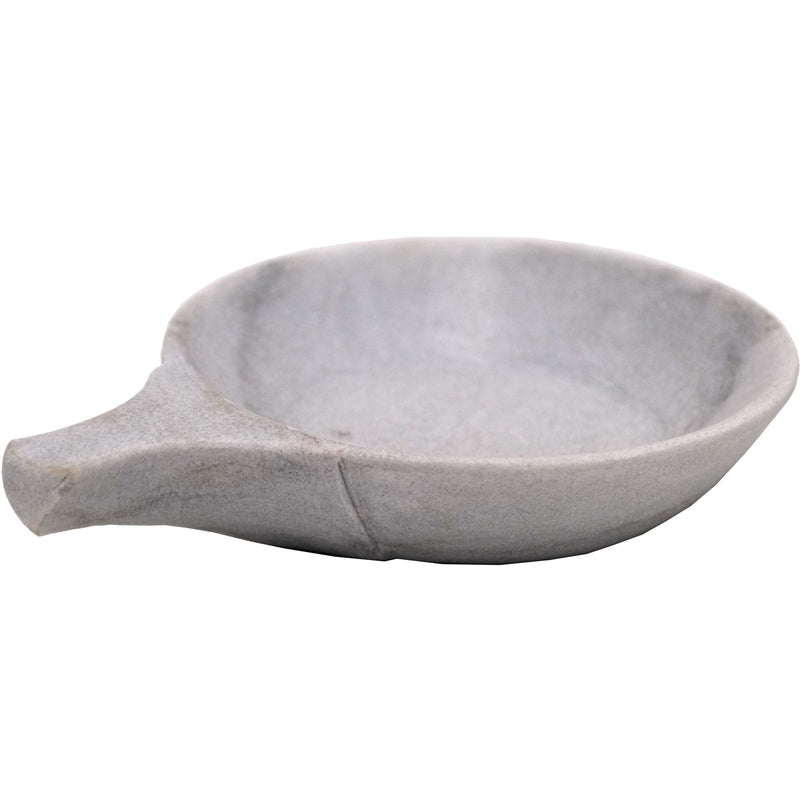 Ozan marble bowl with a handle - S