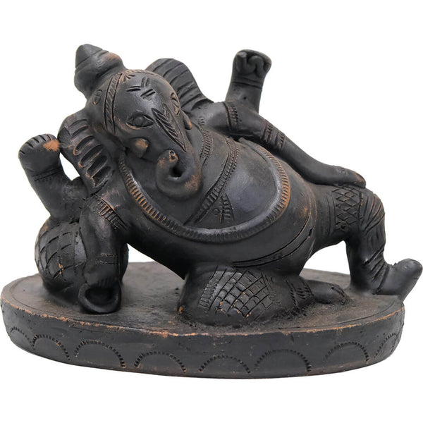 Lying Ganesha sculpture