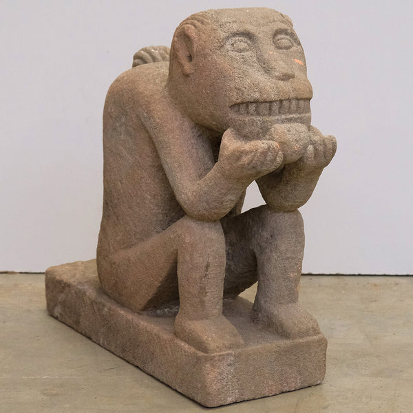 Monkey figure in stone