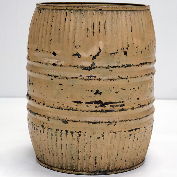 Old barrel with rustic charisma