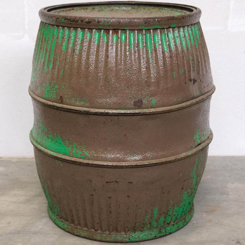Charming green barrel