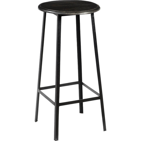 Holly bar stool - black