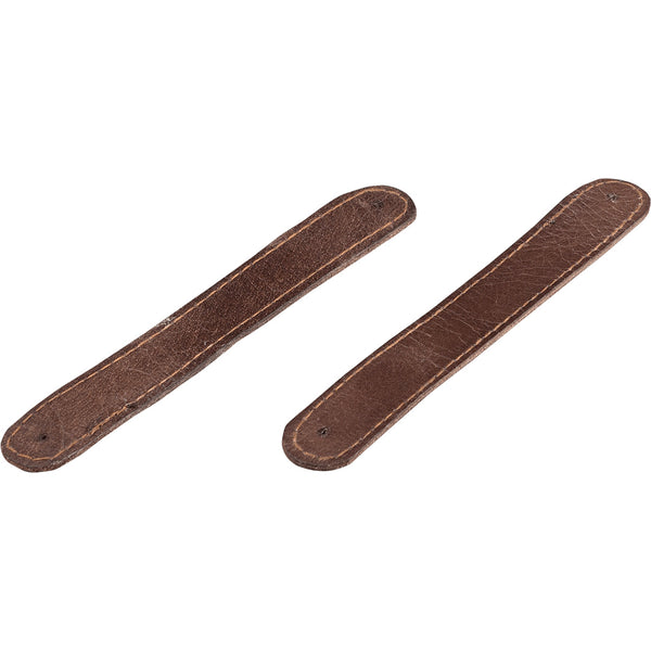 Gio leather handles - brown