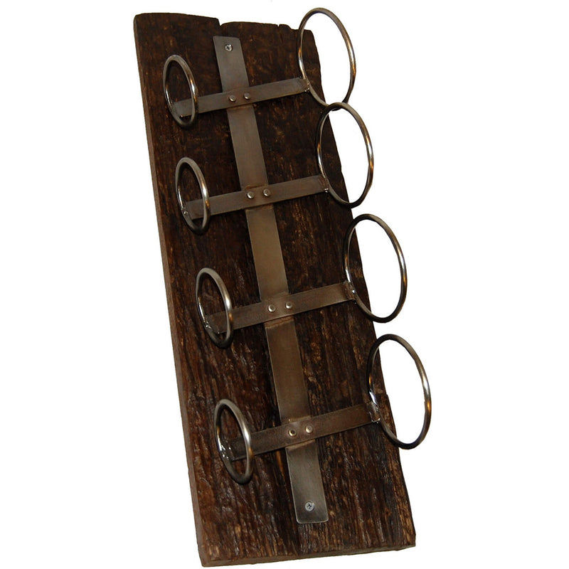 Harlan rustic wine rack