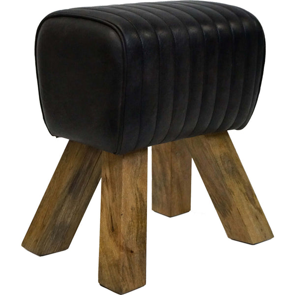 Jumper old school stool - black