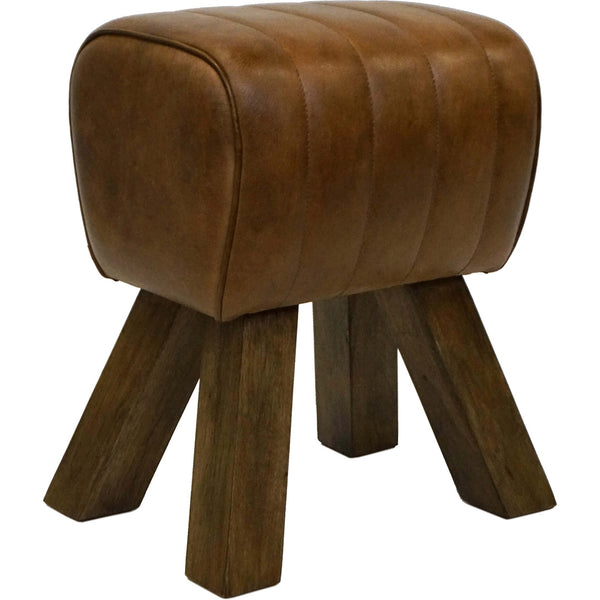 Rex small stool - brown