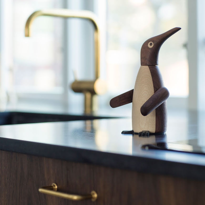 Saltkvarn The Salt Penguin 17 cm Valnötsträ | 1002 | Svetrend